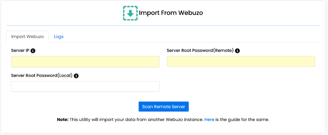 import_webuzo
